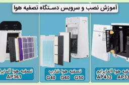 فیلم آموزش تصفیه هوا